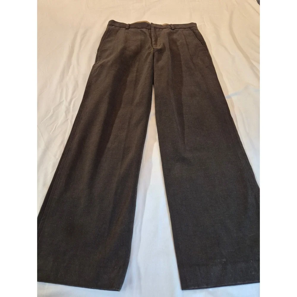Banana Republic Dawson Mens Chinos Pants 36x31 Dark Brown Cotton Straight Leg